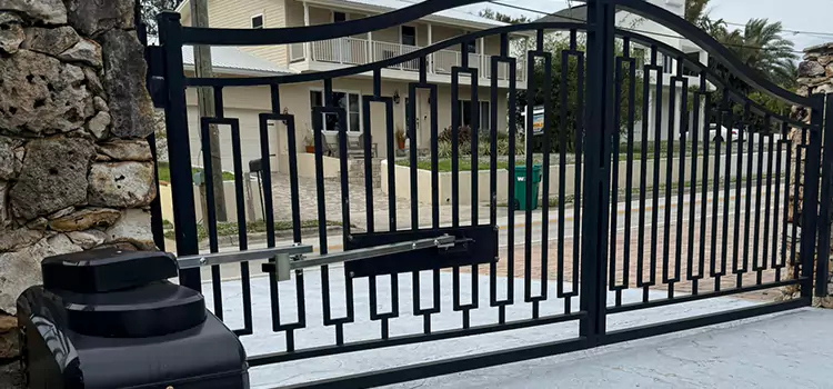 Swing Gate Opener with Keypad Owasso
